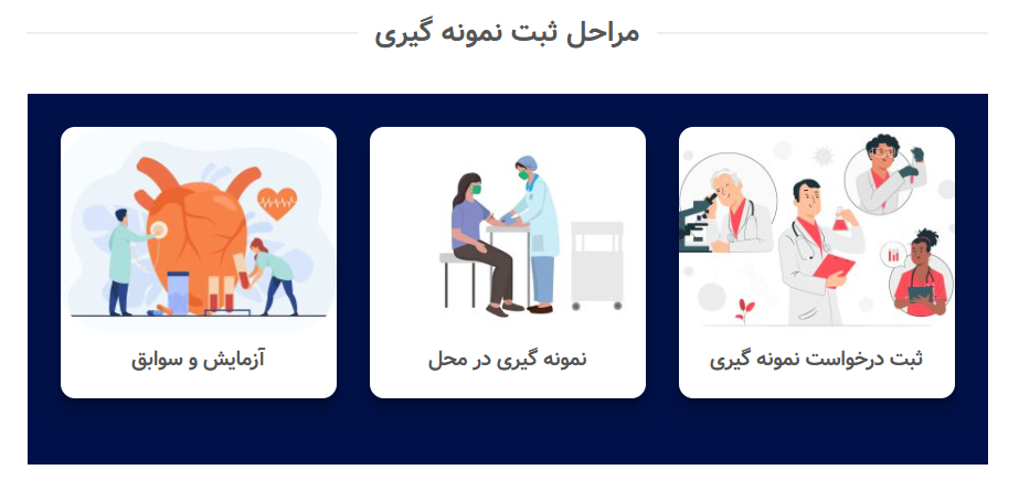 خدمات آزمایشگاهی 3